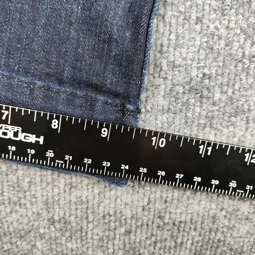 Banana Republic Dark Trouser Jeans Mens 33x34 Blue Dark Wash Straight Denim